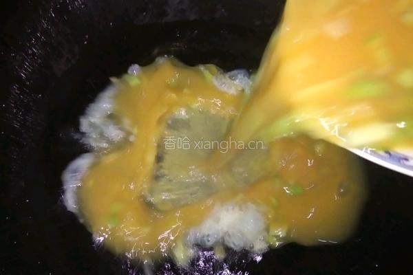 黄瓜炒鸡蛋的做法图解6