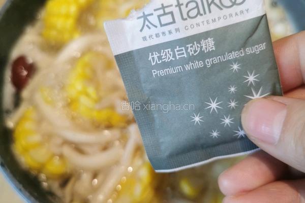 姜枣玉米菌汤的做法图解8