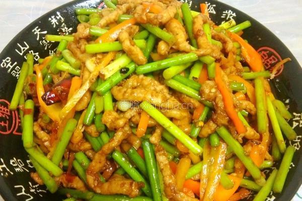 蒜薹肉丝的做法图解17