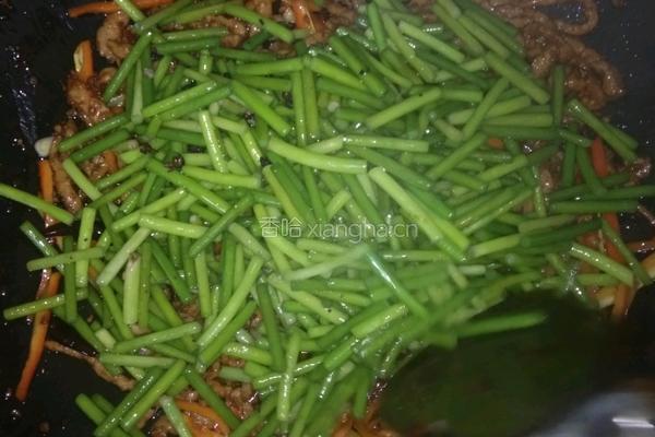蒜薹肉丝的做法图解15