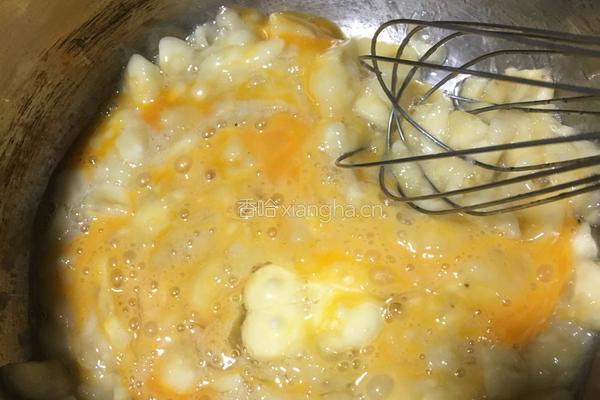香蕉牛油簿饼的做法图解2