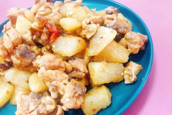 土豆炖鸡块的做法图解11