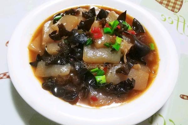 酸辣魔芋的做法图解1