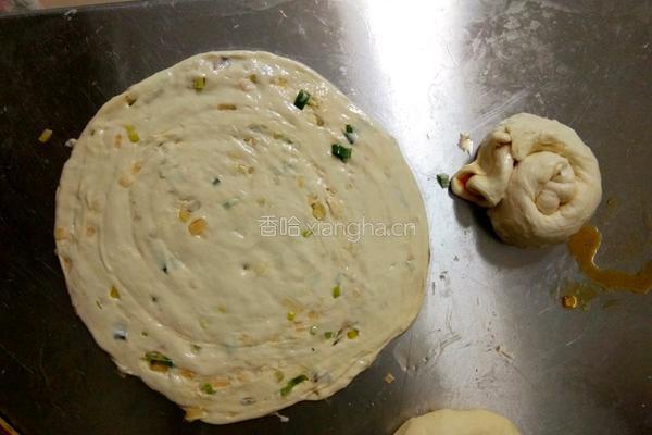 葱花千层饼的做法图解17