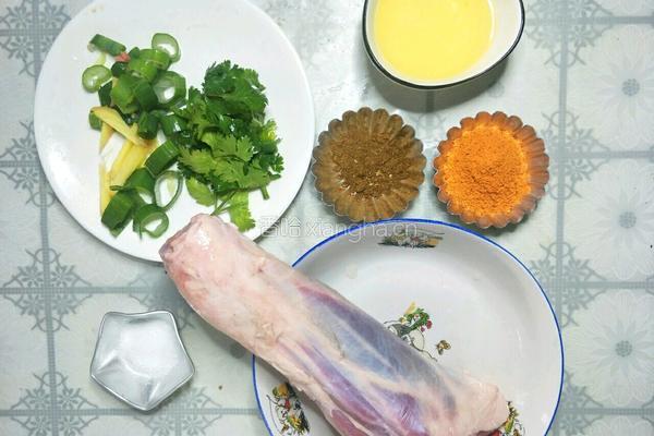 美味孜然烤羊腿的做法图解1