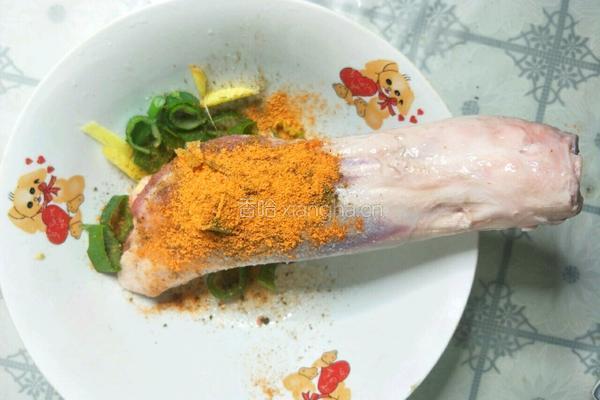 美味孜然烤羊腿的做法图解2