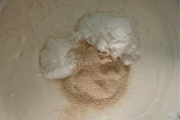 酒酿桂花米糕的做法图解3