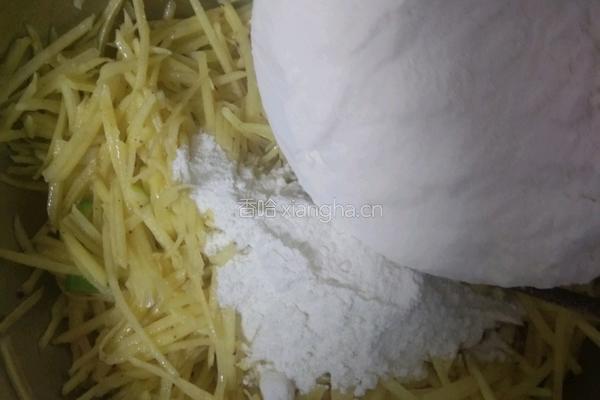 土豆丝饼的做法图解5