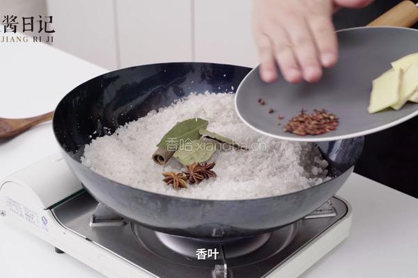 盐焗大闸蟹的做法图解4