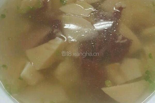 问政山笋的做法图解1