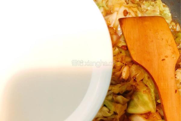 酱爆圆白菜的做法图解6
