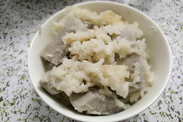 香芋饭的做法图解12
