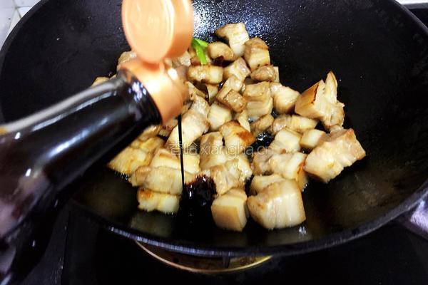 油腐乳红烧肉炖干豆结的做法图解9