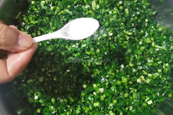 韭菜鸡蛋盒子的做法图解6