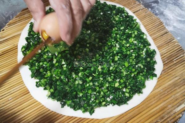韭菜鸡蛋盒子的做法图解8