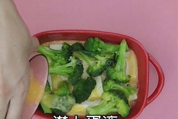 西蓝花豆腐蛋羹的做法图解6