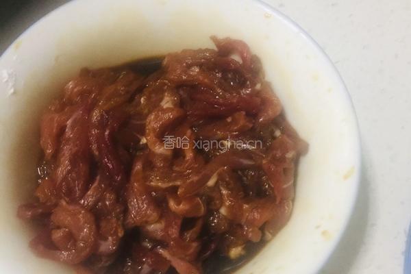 蒜薹炒牛肉丝的做法图解2
