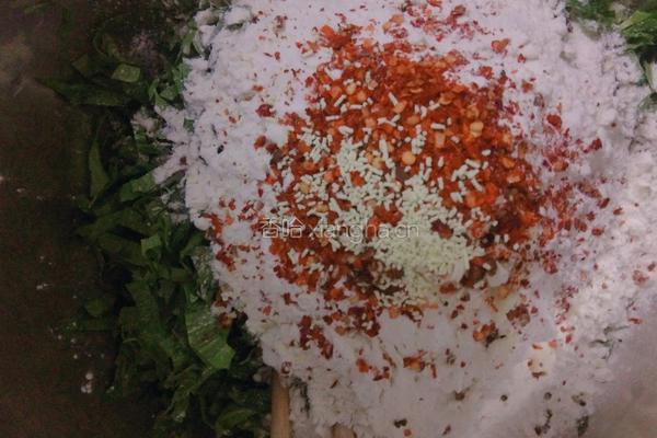 芹菜叶饼的做法图解5