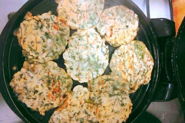 芹菜叶饼的做法图解11