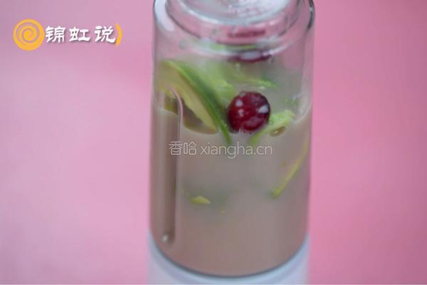 牛油果蔓越莓果昔的做法图解6