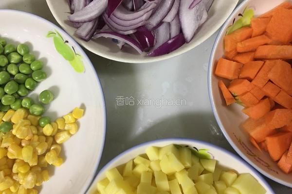 咖喱鸡肉饭的做法图解3