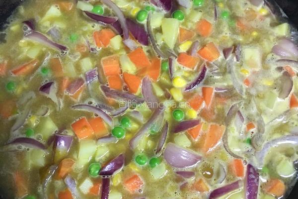 咖喱鸡肉饭的做法图解4