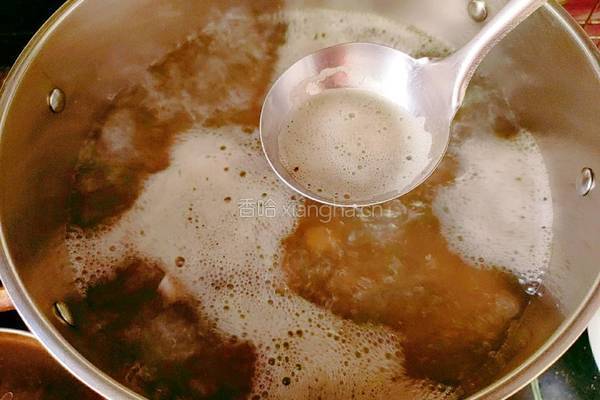 薏米虫草花椰汁牛骨汤的做法图解9