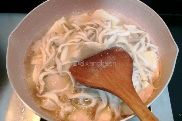 养生菌菇豆腐汤的做法图解12
