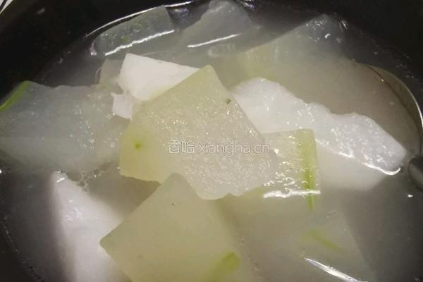 筒骨冬瓜汤的做法图解4