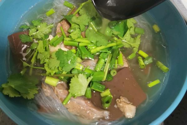 羊肉粉丝汤的做法图解8