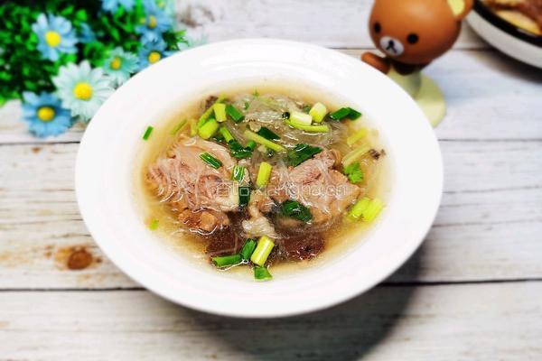 羊肉粉丝汤的做法图解10