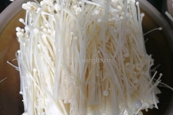 开胃金针菇的做法图解1