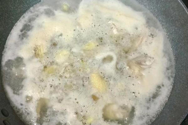 虫草花猪肚鸡汤 的做法图解8