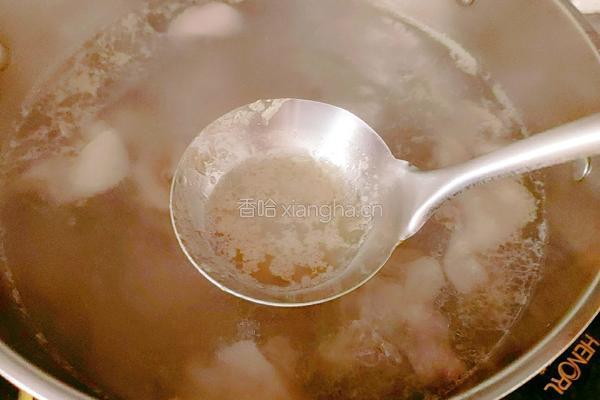 百合胡萝卜鹅汤的做法图解7