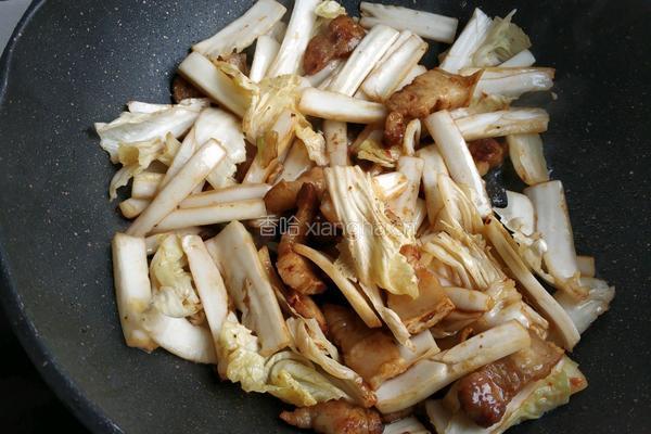 白菜五花肉炖冻豆腐的做法图解11