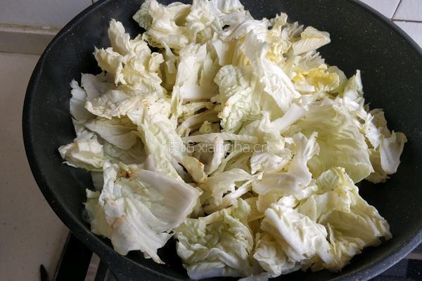 白菜五花肉炖冻豆腐的做法图解14