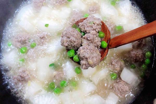 萝卜肉丸汤的做法图解16