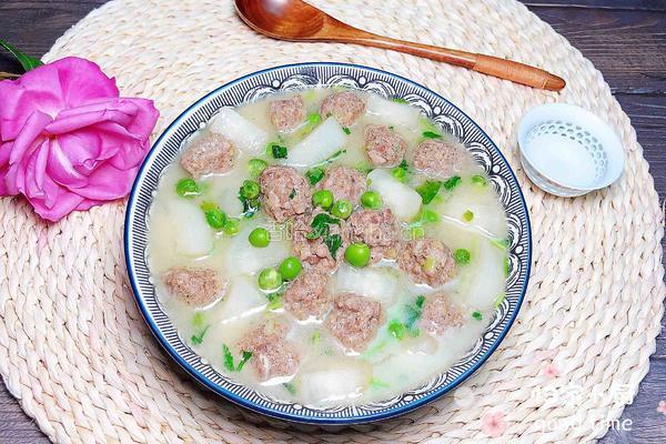 萝卜肉丸汤的做法图解19