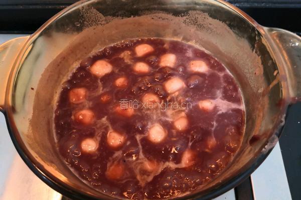 红豆沙丸子汤的做法图解17