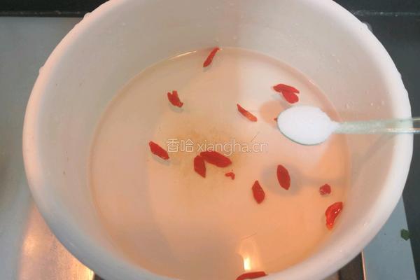 枸杞荠菜蛋汤的做法图解8