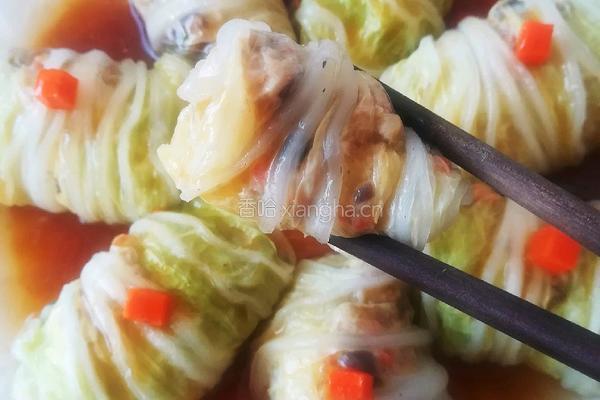 白菜肉卷的做法图解18