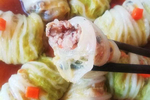 白菜肉卷的做法图解19