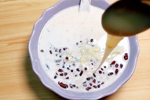 红豆牛奶汤（调经补血）的做法图解10