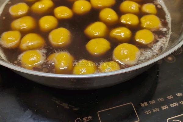 南瓜糯米汤圆的做法图解5