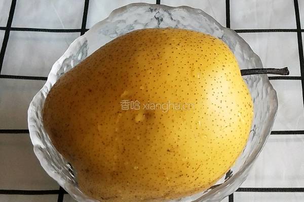青萝卜雪梨汤的做法图解3