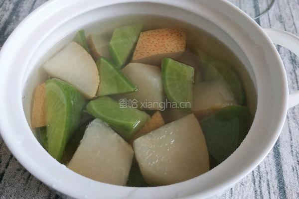 青萝卜雪梨汤的做法图解15