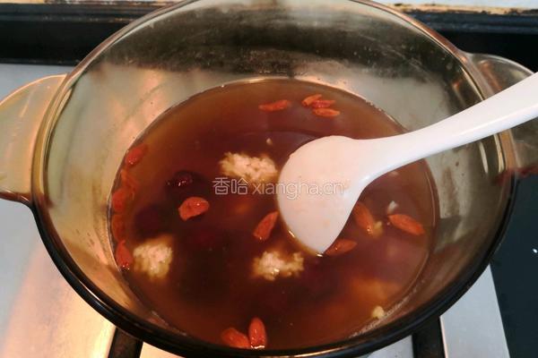 酒酿水波蛋的做法图解9
