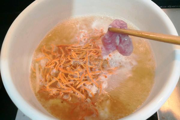 虫草花丝瓜瘦肉汤的做法图解14