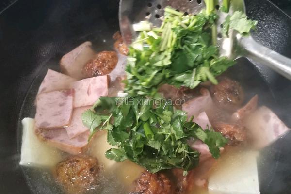 萝卜丸子豆腐汤的做法图解10