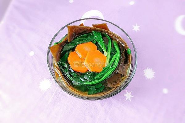 菠菜胡萝卜海带汤的做法图解16